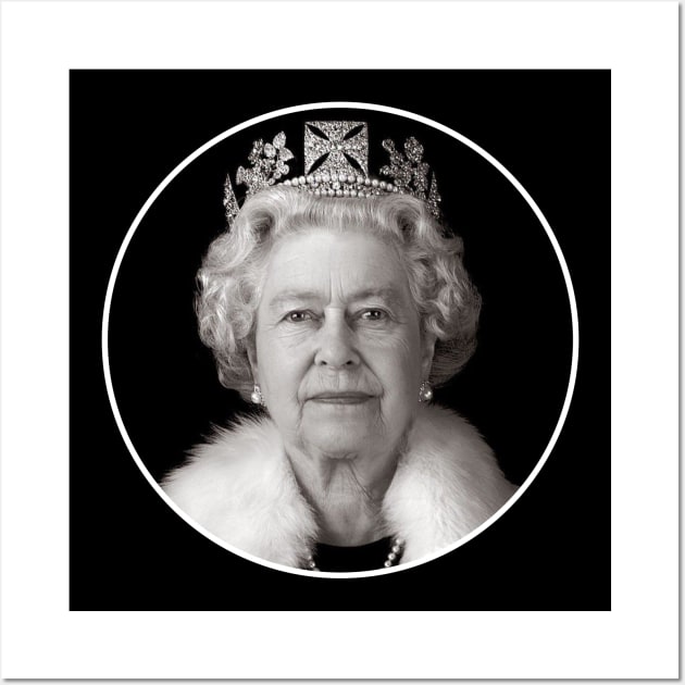 Queen Elizabeth II Wall Art by tokilata